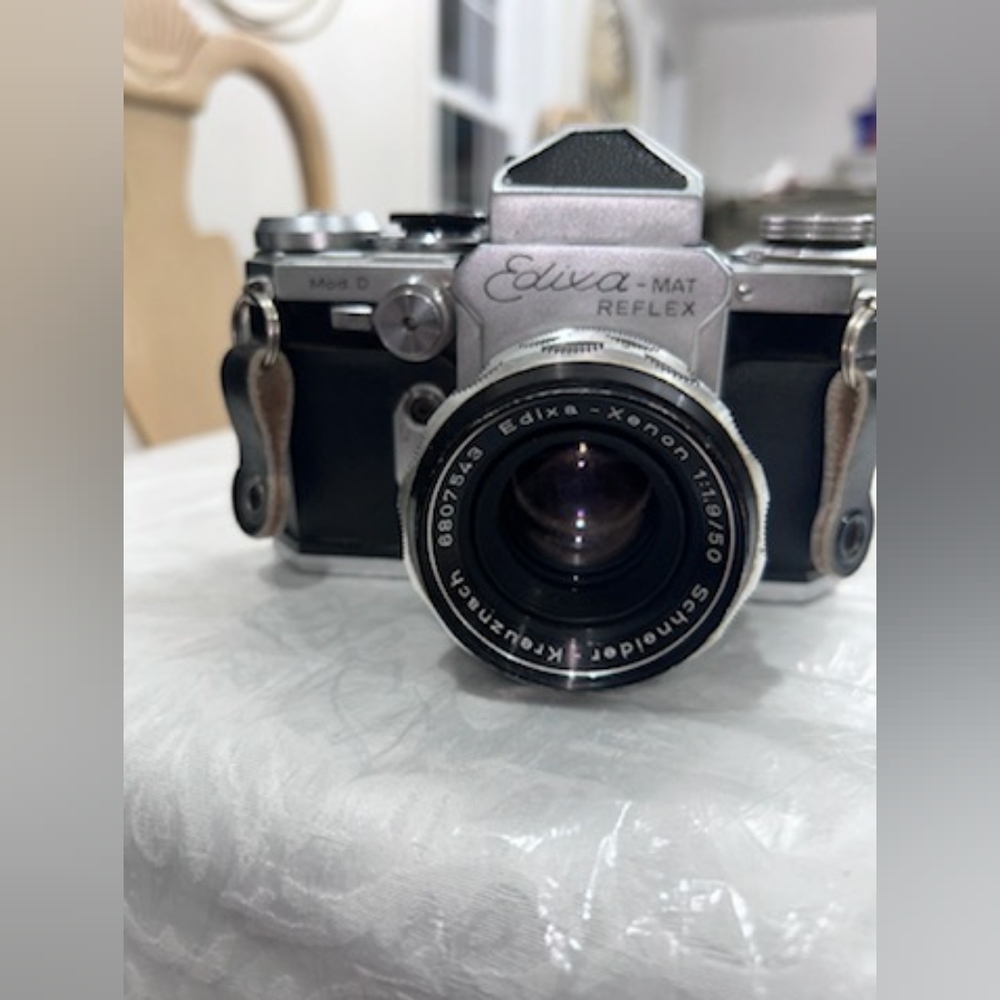 VTG Edixa-mat Reflex Bedienungsanleitung W/ Edixa-Xenon 1:19/50 Schneider UNTSTD